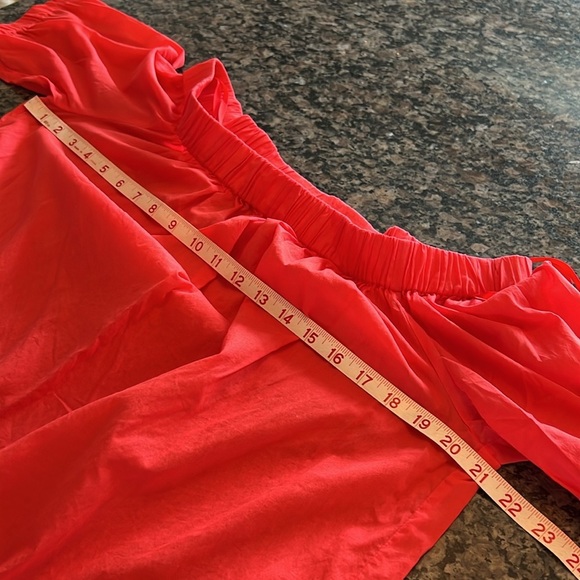 Michael Kors coral cotton blouse M EUC - Picture 6 of 11